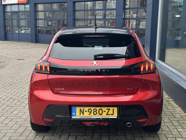 Peugeot 208 1.2 Turbo 100 PK GT Pack | Meest Complete Versie | Slechts 27.470 KM | 6-Bak | Volledig Lederen Bekleding | Stoelverwarming | Glazen Panoramadak | Navigatie | Climate Control | Full LED Verlichting | Camera | Parkeersensoren | Dode Hoek Detectie | Keyless