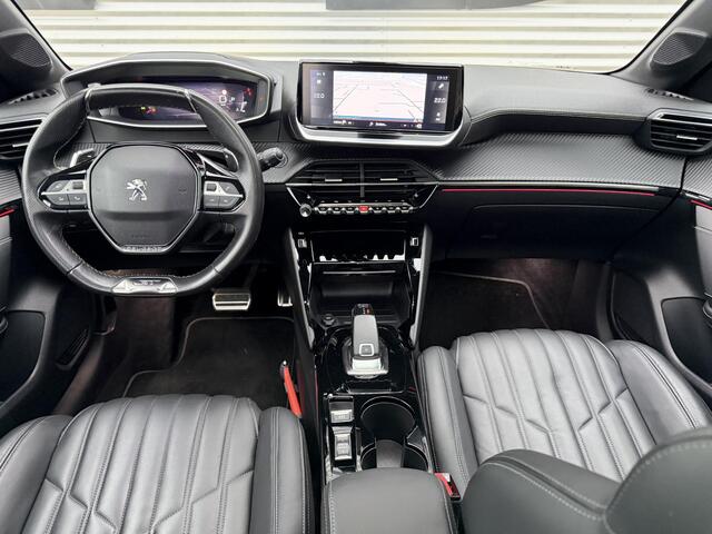 Peugeot 208 1.2 PureTech GT-Line Navi|Pano|Leder|Camera|Carplay|Cruise|D-riem v.v. in 2024|Clima|N.A.P|Stoelverwarming|Nieuwe APK bij Aflevering|2e Eigenaar