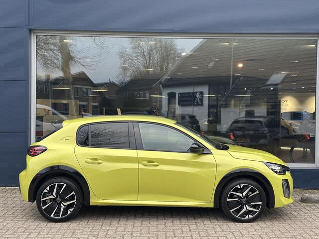 Peugeot 208 1.2 Hybrid GT Automaat | Nieuwe Auto | Meest Complete Uitvoering | 360 Graden Camera | Navigatie | Keyless Entry & Start | Full LED Verlichting | Climate Control | 17" Lichtmetalen Velgen | Parkeersensoren V+A | Dakspoiler Zwart |
