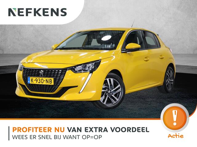 Peugeot 208 1.2 100PK Allure | 1ste eigenaar | AppleCarplay/AndroidAuto | Parkeersensoren | FULL LED | Navigatie | Lederen Stuurwiel | Climate Control | Cruise Control | 16" LMV | Isofix | Privacy Glass |