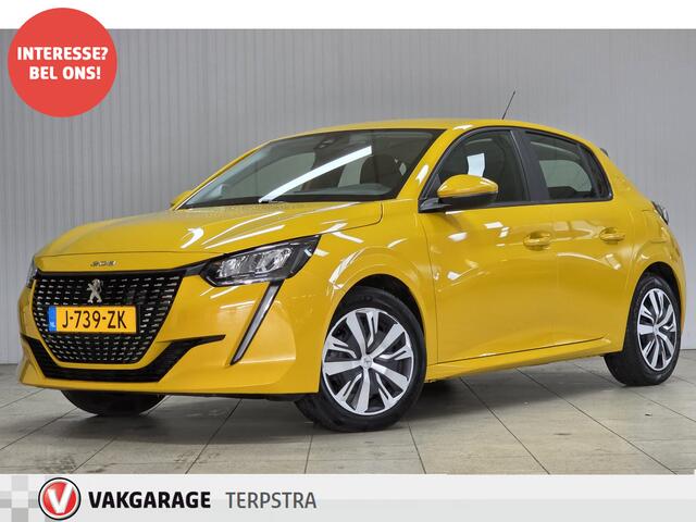 Peugeot 208 1.2 PureTech Active/ Apple + Android/ Navi/ LED Koplampen/ PDC/ DAB+/ Lane-Assist./ Airco/ Cruise/ Elek. pakket/ Isofix/ Bluetooth/ Multi. Stuur/ LED Dagrijverl.