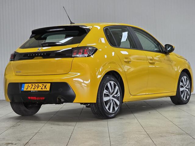 Peugeot 208 1.2 PureTech Active/ Apple + Android/ Navi/ LED Koplampen/ PDC/ DAB+/ Lane-Assist./ Airco/ Cruise/ Elek. pakket/ Isofix/ Bluetooth/ Multi. Stuur/ LED Dagrijverl.