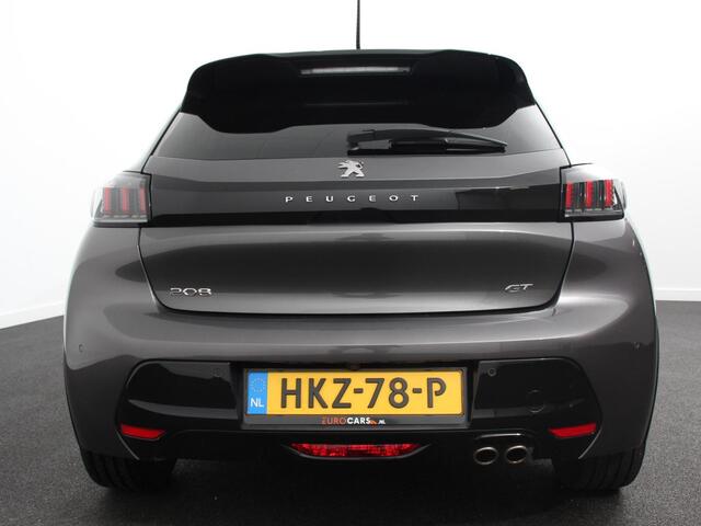 Peugeot 208 1.2 PureTech 100pk Automaat GT-Line Navigatie Apple Carplay/Android Auto Airco Parkeer sensoren Cruise Control Led Lichtmetalen Velgen