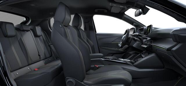 Peugeot 208 1.2 Hybrid 110 e-DCS6 GT | AUTOMAAT | Parkeercamera Voor & Achter | Dodehoek Detectie | Adaptive Cruise Control | Navigatie | Apple Carplay & Android Auto Draadloos |