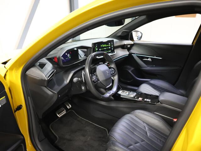Peugeot 208 130PK GT Pack | 1ste eigenaar | LEER | Massagestoel | Stoelverwarming | AUTOMAAT | AppleCarplay/Android Auto | 17"LMV | Camera | Navigatie | Keyless | Adaptive Cruise Control | Climate Control | FULL LED | Sfeerverlichting | Isofix | Privacy Glass |
