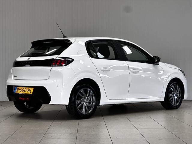 Peugeot 208 1.2 PureTech Active Pack/ LED Dagrijverl./ DAB+/ Apple+Android/ 16''LMV/ Clima/ Navi/ Cruise/ Bluetooth/ Multi.LEDER.Stuur/ Elek.pakket/ Isofix/ PDC Achter.