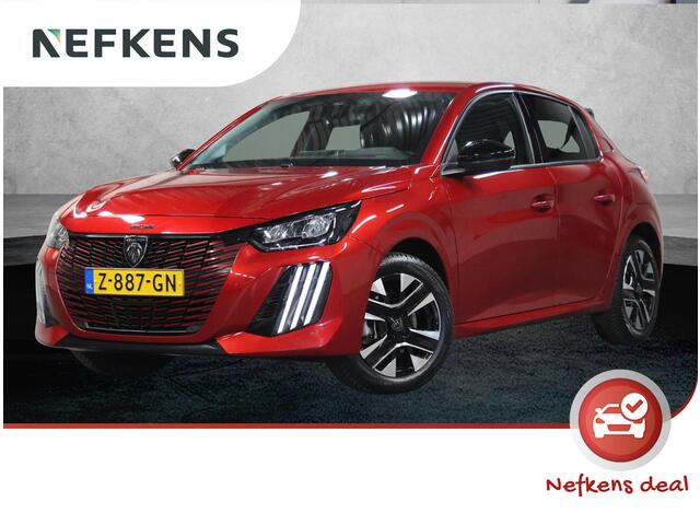 Peugeot 208 Hybrid 100PK e-DCS6 Allure | 1ste eigenaar | AppleCarplay/AndroidAuto | AUTOMAAT | Parkeersensoren | FULL LED | Navigatie | Lederen Stuurwiel | Climate Control | Cruise Control | 16" LMV | Isofix | Privacy Glass |