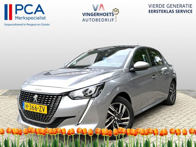 Peugeot 208 100 Pk Benzine ** Automaat ** Luxe Allure * Navigatie * Trekhaak * Panoramadak * 3-D Dashboard * Keyless Start Button * 1/2 Leder Interieur * L.M. Velgen * Vingerhoets; Vierde Generatie Eersteklas Service. Al meer dan 100 jaar een begrip in de Brabantse K