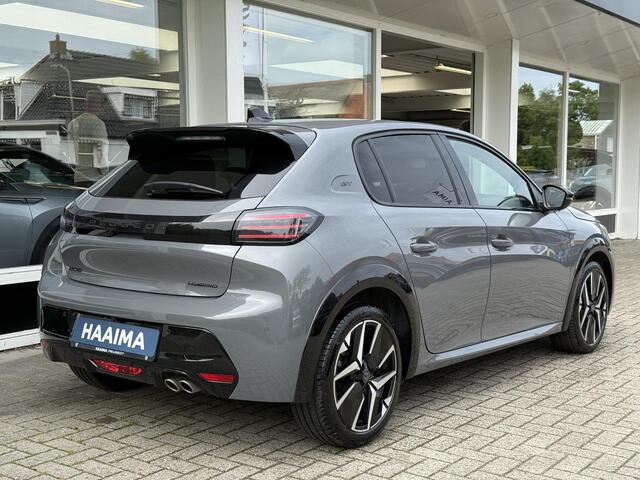 Peugeot 208 1.2 Hybrid 145 e-DCS6 GT | Alcantra interieur | Full LED | Achteruitrijcamera | Stoelverwarming | Draadloos Apple Carplay/Android Auto