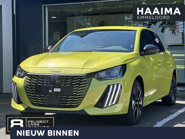 Peugeot 208 1.2 Hybrid 110 e-DCS6 Allure | Climate Control | Navigatie | Full LED | DAB | Parkeercamera/-sensoren | Apple Carplay/Android Auto | Dode hoekdetectie | Lichtmetalen velgen |