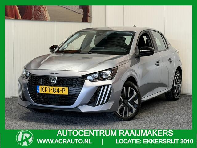 Peugeot 208 1.2 STYLE 100PK MODEL 2025 NAVIGATIE CRUISE CONTROL APPLE CARPLAY/ANDROID AIRCO BLUETOOTH TELEFOON RIJSTROOKSENSOREN PDC ZEER MOOI !!