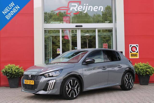 Peugeot 208 1.2 Hybrid 145PK AUTOMAAT GT | NAVIGATIE | DRAADLOZE APPLE CARPLAY/ANDROID AUTO | CAMERA VOOR + ACHTER | FULL LED KOPLAMPEN | LICHTMETALEN VELGEN 17" | DODEHOEK DETECTIE | DRAADLOZE TELEFOONLADER | KEYLESS ENTRY/START | DAB+ RADIO | ADAPTIVE CRUISE CONTRO