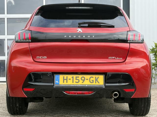 Peugeot 208 1.2 PureTech GT-Line 100pk | Volledig 3D digitaal instrumentenpaneel | Achteruitrijcamera | Apple Carplay/Android Auto | Bluetooth | Cruise control | LED koplampen | Navigatiesysteem full map | Dealer onderhouden!