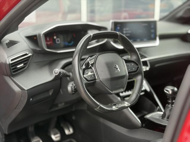 Peugeot 208 1.2 PureTech GT-Line 100pk | Volledig 3D digitaal instrumentenpaneel | Achteruitrijcamera | Apple Carplay/Android Auto | Bluetooth | Cruise control | LED koplampen | Navigatiesysteem full map | Dealer onderhouden!