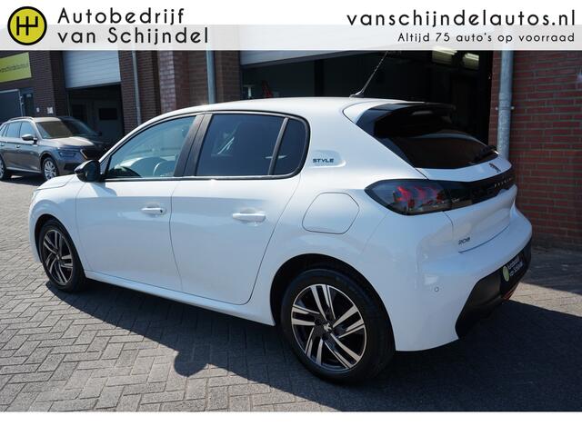 Peugeot 208 1.2 PURETECH STYLE 5 DEURS NOV 2023 ANDROID-APPLECARPLAY(NAVI) FULL LED AIRCO CRUISECONTROL PARKEERSENSOREN 16INCH LMV PRIVACYGLAS BLUETOOTH 4X ELECTR.RAMEN/SPIEGELS