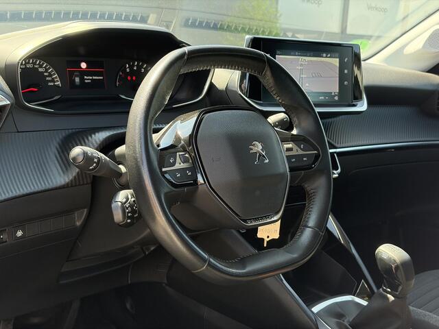 Peugeot 208 1.2 PureTech Blue Lease Active 2e Eigenaar,D-riem vv in 11-2025,Camera,Navi,Carplay,75pk,Clima,Cruise,Rijstrooksensor,Pdc,Lm velgen,N.A.P,Apk tot 11-2027