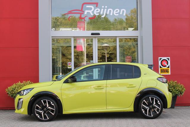 Peugeot 208 1.2 Hybrid 145PK AUTOMAAT GT | PANORAMA DAK | ADAPTIVE CRUISE CONTROL | KEYLESS ENTRY/START | LICHTMETALEN VELGEN 17" | ACHTERUITRIJ CAMERA | FULL LED KOPLAMPEN | PARKEERSENSOREN VOOR + ACHTER | DAB+ RADIO | NAVIGATIE | SFEER VERLICHTING |