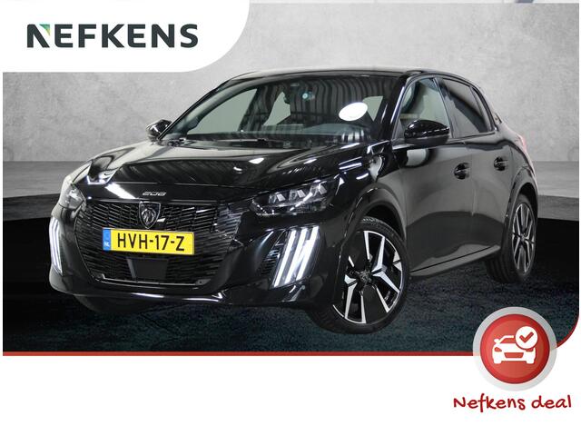 Peugeot 208 1.2 Hybrid 110PK GT Automaat | 1ste eigenaar | AppleCarplay/AndroidAuto | Parkeersensoren | FULL LED | Navigatie | Lederen Stuurwiel | Climate Control | Adaptive Cruise Control | 17" LMV | Sfeerverlichting | Isofix | Privacy Glass |