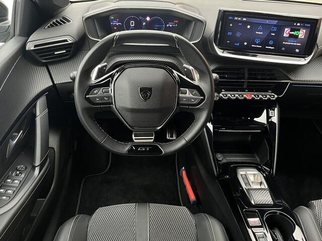 Peugeot 208 Hybrid 145 e-DCS6 GT Automaat | Keyless | Camera voor + achter | Carplay/Android Auto | Dodehoekdetectie | Adaptive Cruise Control |