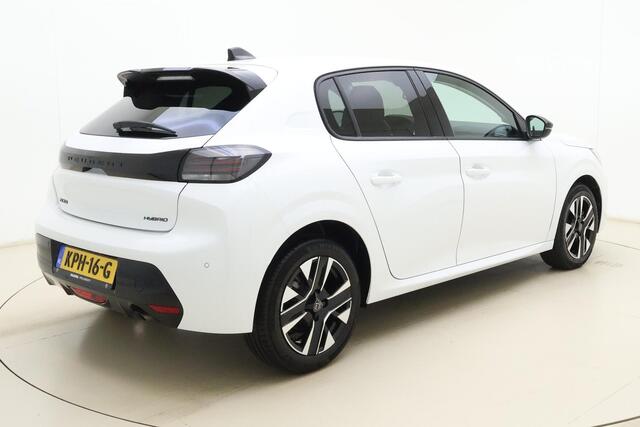 Peugeot 208 1.2 Hybrid 100 e-DCS6 Allure Apple Carplay/Android Auto l DAB l Cruise l Getint Glas Achter l LED l Climate Control l Keyless l PDC voor en Achter