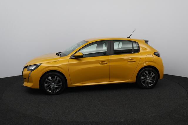 Peugeot 208 1.2 PureTech Active Pack/ D-Riem verv: 86.000 KM!/ 16'' LMV/ LED Koplampen/ Apple + Android/ DAB+/ Airco/ Cruise/ Elek. pakket/ Isofix/ Bluetooth/ Multi. Stuur/ PDC/ Dakspoiler.