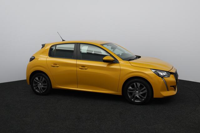 Peugeot 208 1.2 PureTech Active Pack/ D-Riem verv: 86.000 KM!/ 16'' LMV/ LED Koplampen/ Apple + Android/ DAB+/ Airco/ Cruise/ Elek. pakket/ Isofix/ Bluetooth/ Multi. Stuur/ PDC/ Dakspoiler.