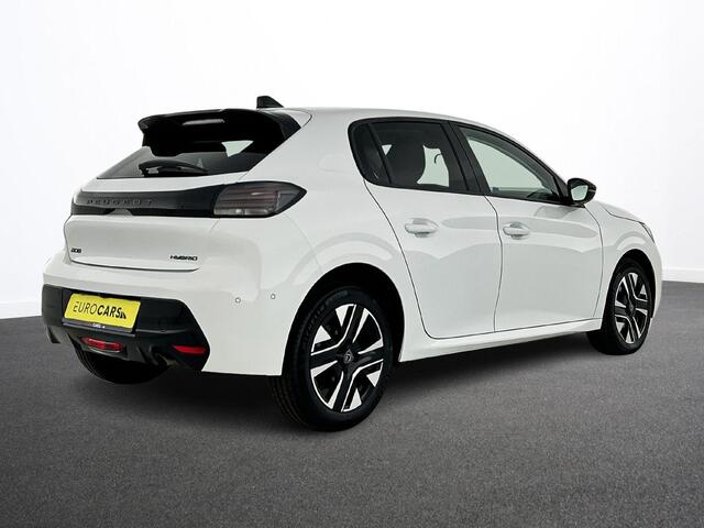 Peugeot 208 1.2 Hybrid 100PK Automaat Allure Navigatie Apple Carplay/Android Auto Airco Camera Parkeer sensoren Cruise Control Led Lichtmetalen Velgen
