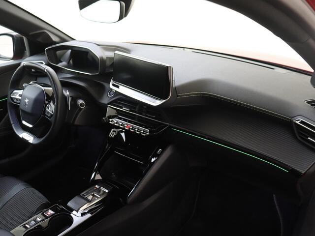 Peugeot 208 1.2 PureTech GT Pack | airco automatisch | Apple Carplay/Android | cruise control adaptief met Stop&Go en stuurhulp | dodehoek detectie |lederen/microvezel bekleding | LED koplampen | lichtmetalen velgen 17" | navigatiesysteem full map |
