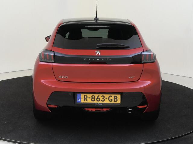 Peugeot 208 1.2 PureTech GT Pack | airco automatisch | Apple Carplay/Android | cruise control adaptief met Stop&Go en stuurhulp | dodehoek detectie |lederen/microvezel bekleding | LED koplampen | lichtmetalen velgen 17" | navigatiesysteem full map |