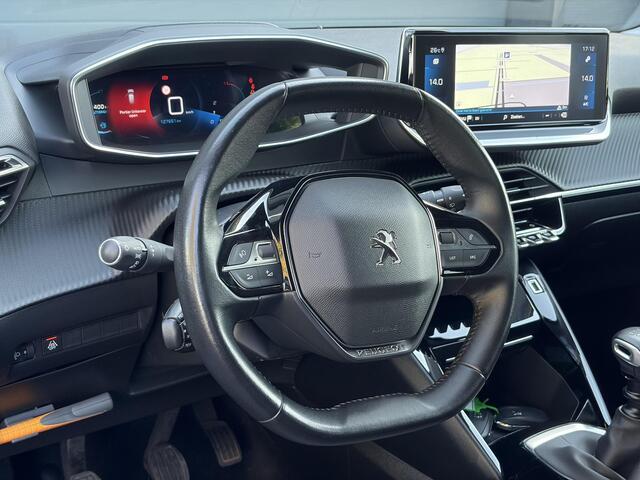 Peugeot 208 1.2 PureTech Allure ?D-riem vv in 10-2025?1e Eigenaar?360° Camera?Carplay?Navi?101pk?LED?Clima?Cruise?6 Bak?Pdc?Lm velgen?Halfleder?Recent beurt gehad?N.A.P?Apk tot 08-2028 – foto 9