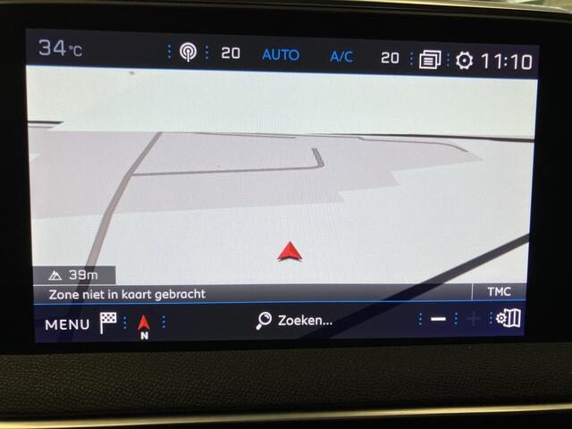 Peugeot 3008 1.2 130PK Allure **Mooie kleur Amazonite-Lederen bekleding-LM-velgen-Navigatie-Parkeercamera**