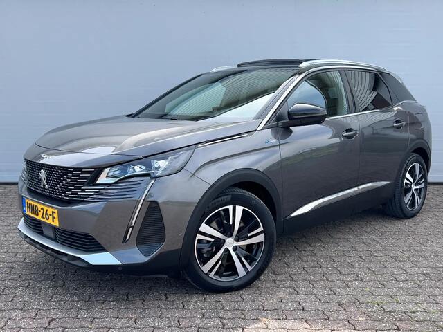 Peugeot 3008 1.6 HYbrid 225 GT, Nappa leder, Massage, Keyless, Trekhaak, Panoramadak