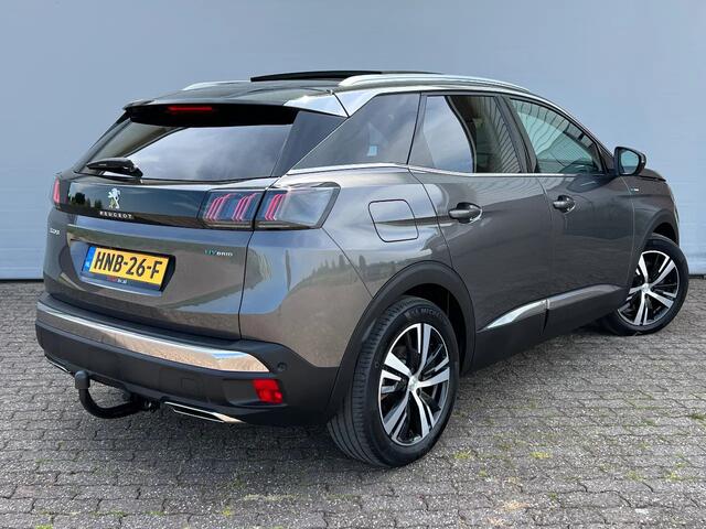 Peugeot 3008 1.6 HYbrid 225 GT, Nappa leder, Massage, Keyless, Trekhaak, Panoramadak