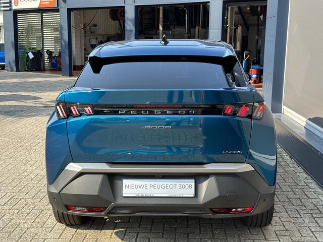 Peugeot 3008 1.2 Hybrid 145 PK Allure | Automaat | AGR Stoelen met verwarming | Panorama Navigatie | Keyless Entry | Stoel & Stuur & Voorruitverwarming | 360 Graden Camera | Dodehoek detectie | Climate Control | LED Verlichting | 19 Inch Lichtmetalen Velgen | Camera |