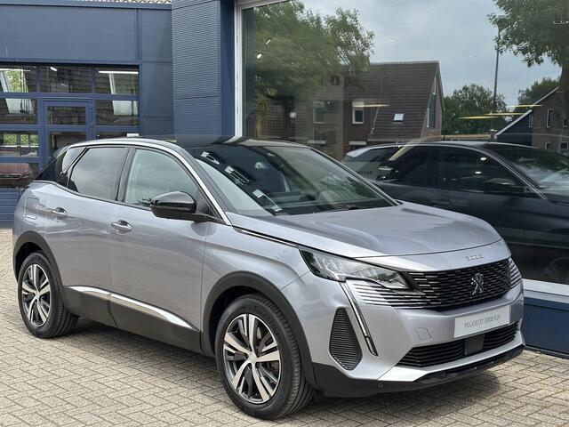 Peugeot 3008 1.6 HYbrid 180 PK Allure Pack Business | Zwart Dak GT | Elektrische Kofferklep | Navigatie | Stoelverwarming | Cruise Control | Parkeercamera | Keyless Entry | LED Verlichting | Parkeersensoren V+A | Hoge Zitpositie |