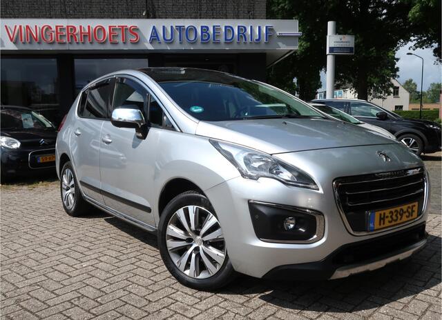Peugeot 3008 1.6 - 16v. 165 Pk * Automaat * 100% Benzine * Luxe Allure * Navigatie * Panoramadak * 1/2 Leder Interieur * Trekhaak * Head Up Display * Climate & Cruise Control * Vingerhoets: Vierde Generatie Eersteklas Service !