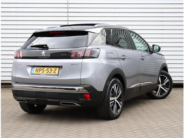 Peugeot 3008 1.6 HYbrid 225PK GT | AppleCarPlay/AndroidAuto | Navigatie | Adaptief Cruise Control | Schuifkanteldak | Keyless Start/Entry | FULL LED | Camera | Virt.Cockpit | Two-tone |