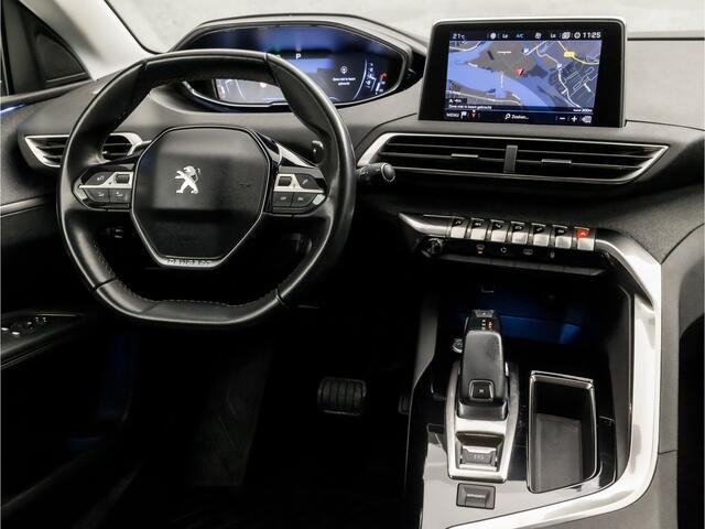 Peugeot 3008 1.2 PureTech Sport Automaat (APPLE CARPLAY, GROOT NAVI, 360 CAMERA, TREKHAAK, LEDER, KEYLESS, SPORTSTOELEN, CRUISE, GETINT GLAS, NIEUWE APK, NIEUWSTAAT)