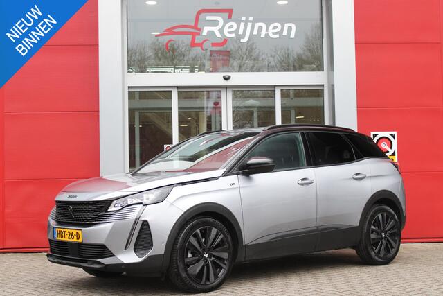Peugeot 3008 1.2 130PK AUTOMAAT GT PACK BUSINESS | ELEKTRISCH BEDIENBARE ACHTERKLEP | DODEHOEK DETECTIE | STOEL VERWARMING | KEYLESS ENTRY/START | BLACK PACK | CLIMATE CONTROL | APPLE CARPLAY/ANDROID AUTO | FULL LED KOPLAMPEN | ADAPTIVE CRUISE CONTROL | 19" LICHTMETAL