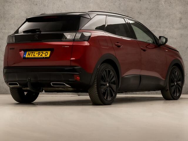 Peugeot 3008 1.6 HYbrid 225 GT Sport 225Pk Automaat (PANORAMADAK, NIEUW MODEL, NAPPA LEDER, APPLE CARPLAY, MEMORY SEATS, ADAPTIVE CRUISE, 360 CAMERA, TREKHAAK, NIEUWE APK, NIEUWSTAAT)