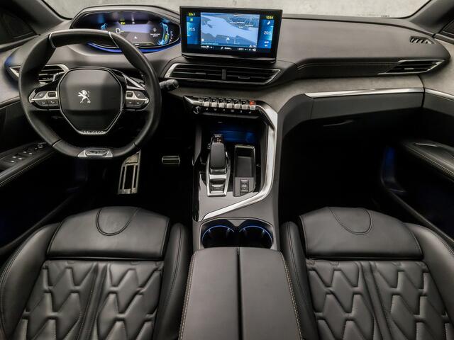 Peugeot 3008 1.6 HYbrid 225 GT Sport 225Pk Automaat (PANORAMADAK, NIEUW MODEL, NAPPA LEDER, APPLE CARPLAY, MEMORY SEATS, ADAPTIVE CRUISE, 360 CAMERA, TREKHAAK, NIEUWE APK, NIEUWSTAAT)