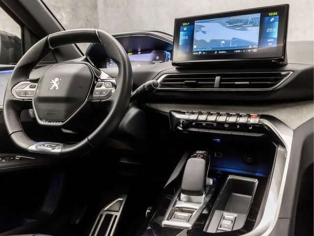 Peugeot 3008 1.6 HYbrid 225 GT Sport 225Pk Automaat (PANORAMADAK, NIEUW MODEL, NAPPA LEDER, APPLE CARPLAY, MEMORY SEATS, ADAPTIVE CRUISE, 360 CAMERA, TREKHAAK, NIEUWE APK, NIEUWSTAAT)