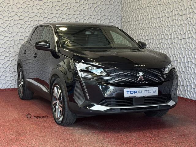 Peugeot 3008 130PK ALLURE LEER I-COCKPIT LED CARPLAY EUROPA.NAVI ELEK.KLEP CAMERA ADAP.CRUISE ZWARTE HEMEL. 2024 ALLURE 2024