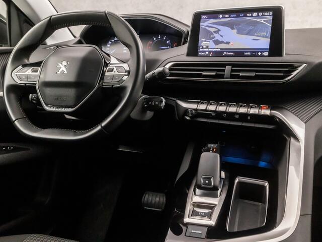 Peugeot 3008 1.2 PureTech Premium Sport Automaat (APPLE CARPLAY, GROOT NAVI, 360 CAMERA, SPORTSTOELEN, TREKHAAK, GETINT GLAS, NIEUWE APK, NIEUWSTAAT)