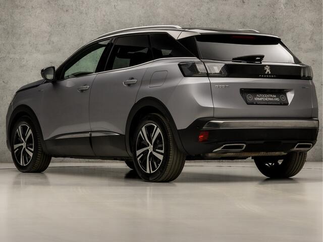 Peugeot 3008 1.6 HYbrid 225 GT 225Pk Automaat (PANORAMADAK, APPLE CARPLAY, GROOT NAVI, 360 CAMERA, LEDER, SPORTSTOELEN, ADAPTIVE CRUISE, SFEERVERLICHTING, GETINT GLAS, KEYLESS, NIEUWSTAAT)