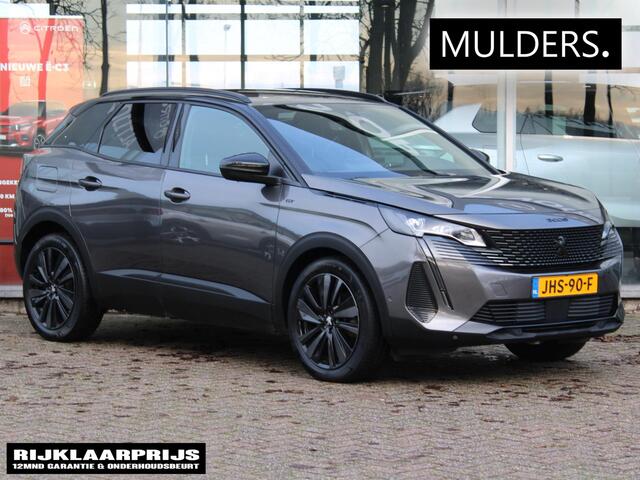Peugeot 3008 1.2 PureTech GT | Automaat | Black Pack / Camera / Stoelverw. / Navi / Adapt. Cruise