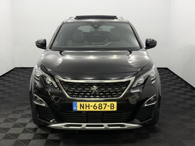 Peugeot 3008 1.2 PureTech GT Line Pano, Half leder, 360 Camera, Navi, Keyless start, Elektrische achterklep, Cruise control, Lichtmetalen velgen