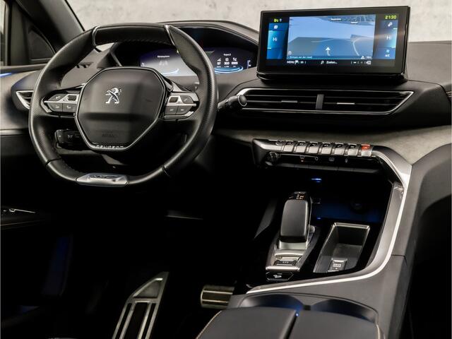 Peugeot 3008 1.6 HYbrid4 300 GT Automaat (PANORAMADAK, APPLE CARPLAY, GROOT NAVI, LEDER, SPORTSTOELEN, ADAPTIVE CRUISE, GETINT GLAS, SFEERVERLICHTING, NIEUWSTAAT)