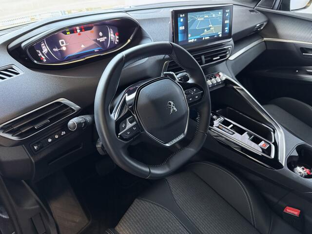 Peugeot 3008 130PK ALLURE LEER I-COCKPIT LED CARPLAY EUROPA.NAVI ELEK.KLEP CAMERA ADAP.CRUISE ZWARTE HEMEL. 2024 ALLURE 2024