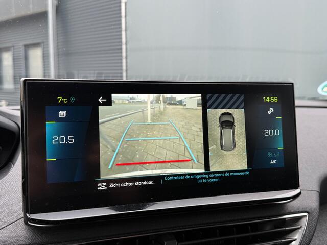 Peugeot 3008 BWJ 2022 | 1.6 HYbrid4 300PK Blue Allure | TREKHAAK | LEDER/STOF | CAMERA A | CLIMA | NAVI | CARPLAY | STOELVERW | PDC 2X |